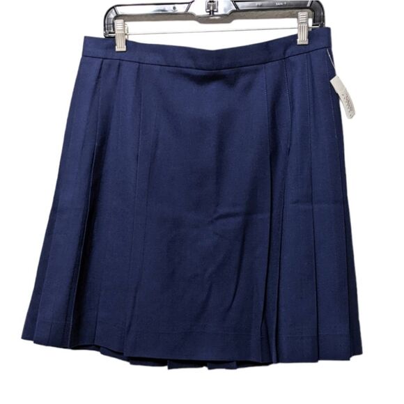 NWT TALBOTS Petites Worsted Wool Pleated Skirt 16P - Picture 6 of 6